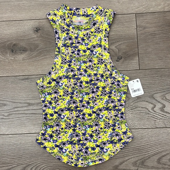 Free People Wishful Floral Printed Tank Top - Picture 5 of 8
